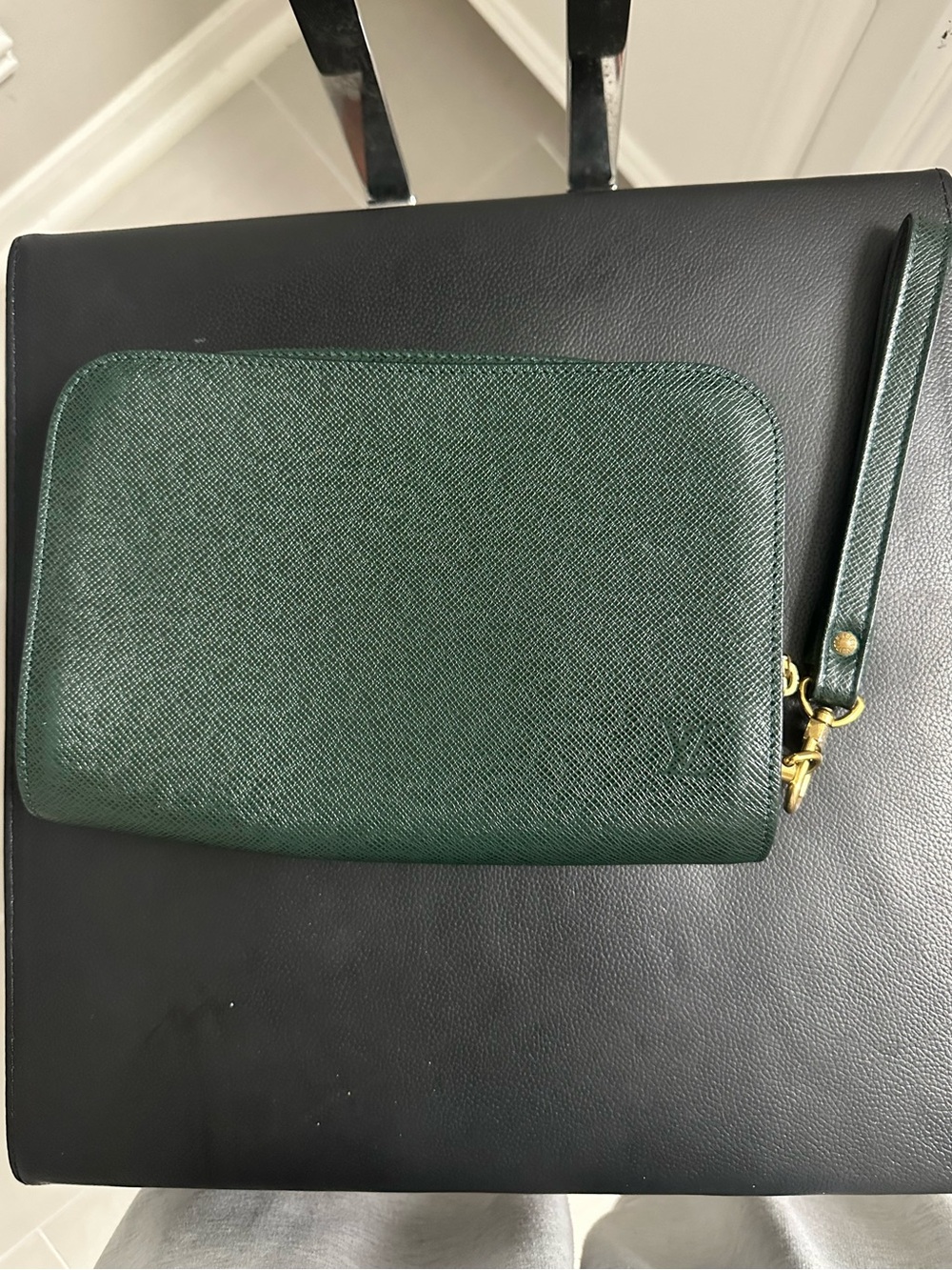 Louis Vuitton Taiga Clutch or wristlet Bag